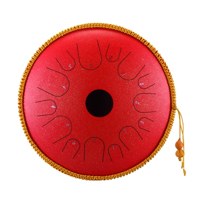 14 Inch 14 Note Alloy Steel Hand Pan Drum C Tone Manual Percussion