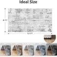 thumbnail image 2 of Modern Abstract Area Rug Carpet X Rugs for Living RoomMachine Washable Rugs for Bedroom Dining Living Room Rug Grey MultiColor, 2 of 7