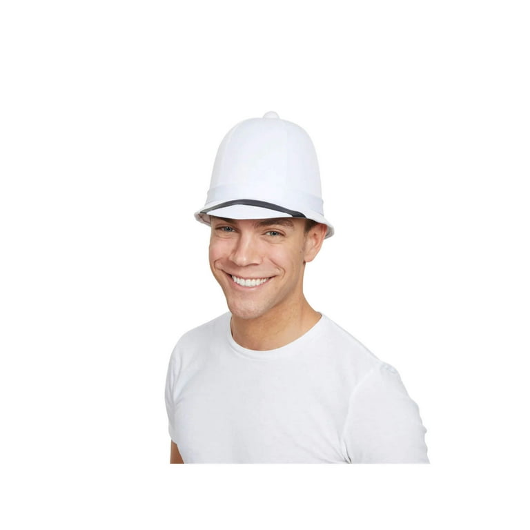 Pith Helmet White Boer War Safari Hat Pith Helmet White Boer War Safari Hat