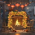thumbnail image 6 of Lilixerw Fall Garland Maple Leaf,Hanging Vine Garland Artificial Autumn Foliage Garland Thanksgiving Decor,for Home Wedding Fireplace Party Christmas, 6 of 6