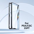 thumbnail image 1 of Aluminum Alloy Graded Cards Protector Case For PSA/CGC Slab, UV & Scratch Resistant Trading Card Magnetic Display Holder Box Black for PSA 35PT, 1 of 6