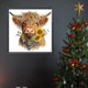 thumbnail image 2 of Pintura de diamante 5D DIY kit de vaca lechera con taladro redondo completo decoración del hogar 30x30cm, 2 of 9
