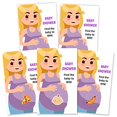 thumbnail image 2 of 40 Cute Baby Shower Games - Scratch Off Lottery Ticket Raffle Cards Baby Shower Game - Raffle Tickets 4 Winners Cards and 4 Different Loser Cards Designs, 2 of 4