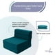 thumbnail image 2 of Funda Extra Sofá Cama Cozy Individual verde, 2 of 5