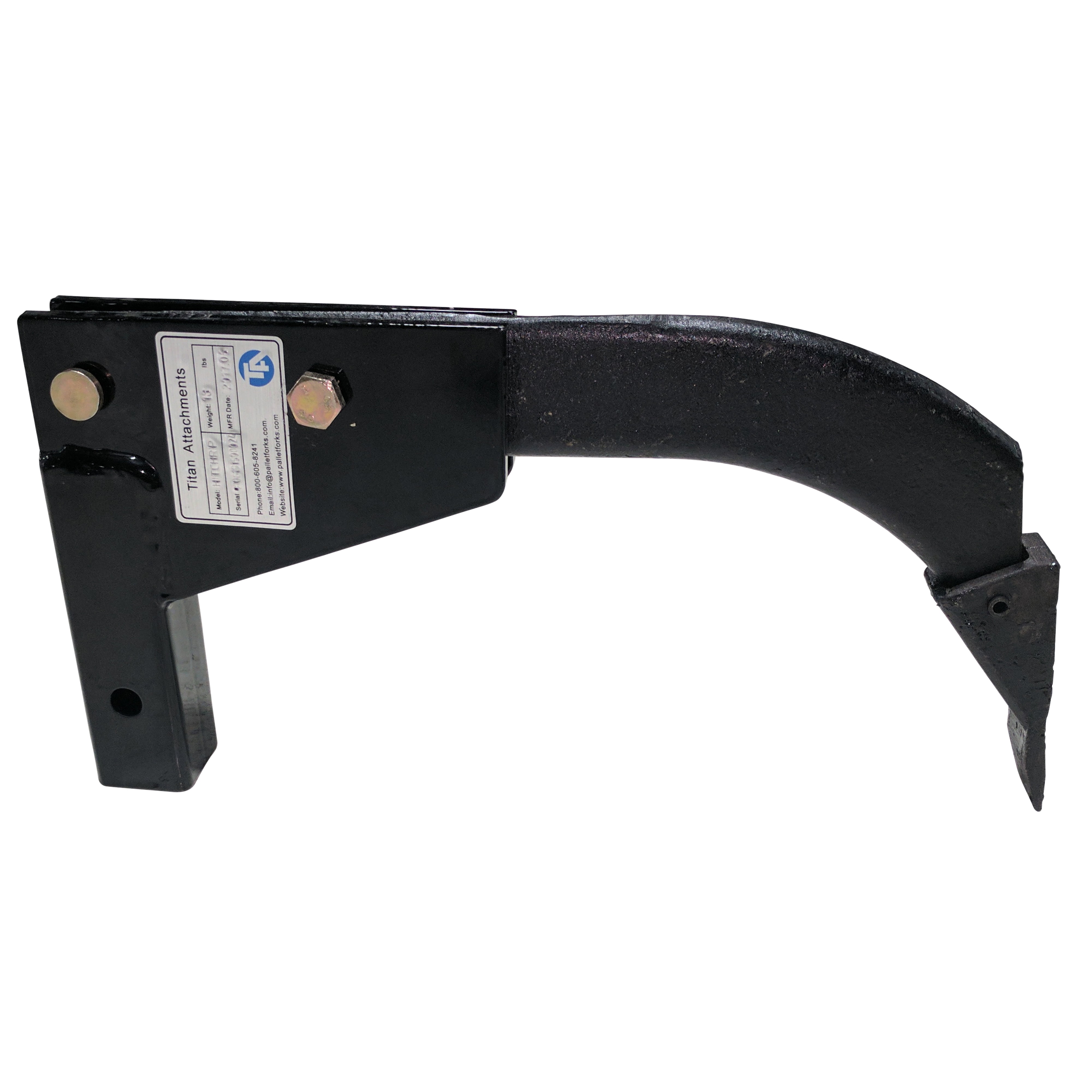 Titan Attachments Hitch Mounted Ripper V2 CAT 0 and CAT 1 Trenching