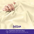 thumbnail image 4 of Duvet Cover Cotton Solid - Soft Cotton Duvet Cover 3 pcs, Includes 1 Duvet Cover Ivory 3 pcs, Includes 1 Duvet Cover - Alaskan King (132x120) with Zipper Closure & 2 Pillow Shams,, 4 of 4
