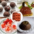 thumbnail image 7 of 6 Holes Medium Semi Sphere Silicone Molds,  Half Sphere Silicone Baking Molds for Making Chocolate, Cake, Jelly, Dome Mousse, 7 of 7