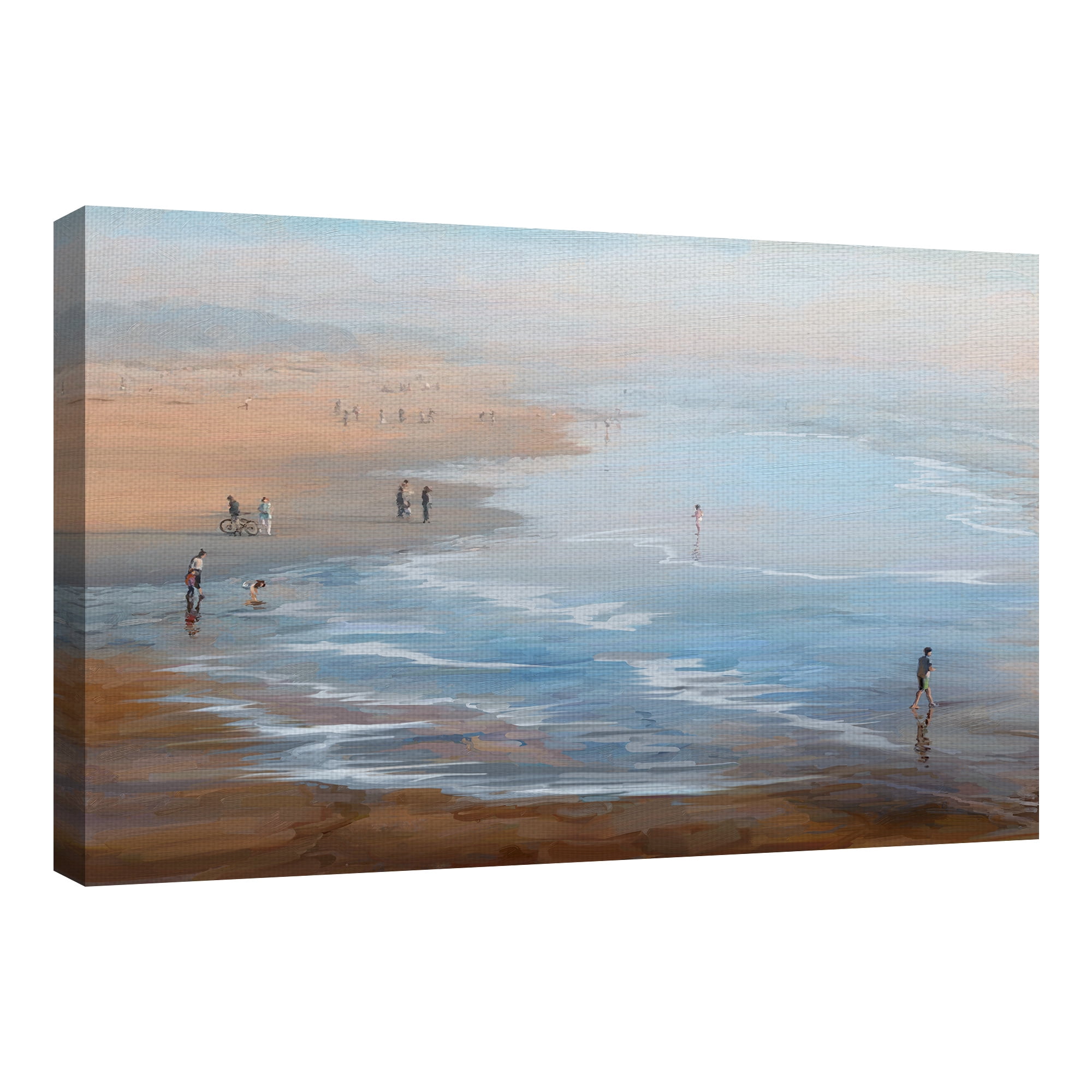 Masterpiece Art Gallery Beach Weekend by Studio Arts Canvas Art Print 24" x 36"