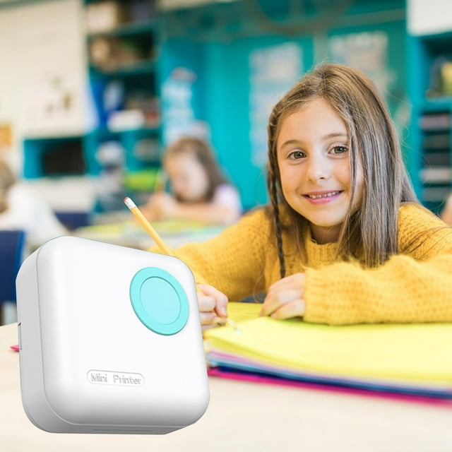 Mini Portable Wireless Thermal Photo Printers With Bluetooth Connection Picture Tags Convenient Pocket Printers