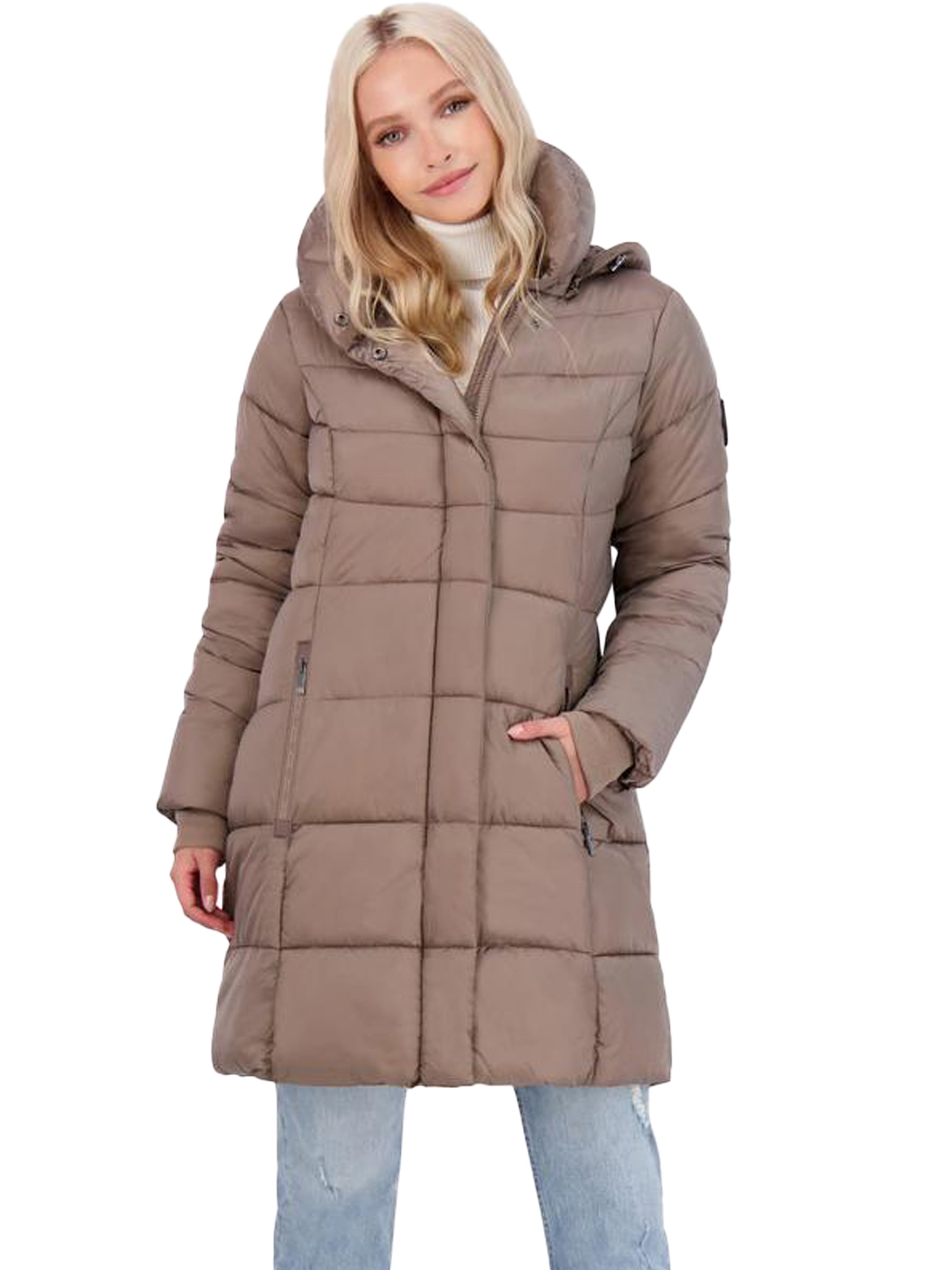 slimming puffer coats