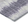 thumbnail image 4 of Addison Rugs Chantille Indoor/Outdoor Transitional Stripes Lavender Washable Rectangle Rug, 1'8" x 2'6", 4 of 6