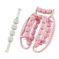 thumbnail image 2 of Dualoai Fascia Muscle Relax Roller Massagers Circular Leg Clamps for Hands Shoulders Pink, 2 of 9