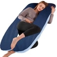 thumbnail image 1 of Almohada de Embarazo, Almohada para Embarazada, Cómodas y Transpirables, con Relleno de Algodón, Almohada Corporal Maternidad, Regalo para Maternidad, 1 of 8