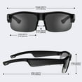 thumbnail image 4 of LVTEL Gafas Inteligentes, Gafas De Sol Polarizadas Con Bluetooth, Micrófono Y Altavoces Integrados, Asistente De Voz, Protección Uv Y Audio., 4 of 5