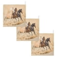 thumbnail image 6 of Coolnut Desert Running Horses Baby Muslin Washcloths Face Towel, Burp Cloths Cotton Wipes 5 PCS Infant Wash Cloth for Newborn Boys Girls 12x12 inches, 6 of 6