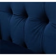 thumbnail image 5 of 3 Piece Sofa Set with Sofa and Set of 2 Accent Chair in Navy Blue, 5 of 21