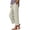 Grey, variant on Comdrip Pants for Women Trendy Fashion Women Loose Solid Color Casual Wide Leg Pants Cotton Trousers Womens Flowy Pants Black L
