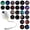 24 Slides, variant on ZDSSY 2-in-1 Galaxy Star USB Projector Night Light, Adjustable Brightness 360° Rotating Design, with 3 Sliding Projection Films, Gift Box