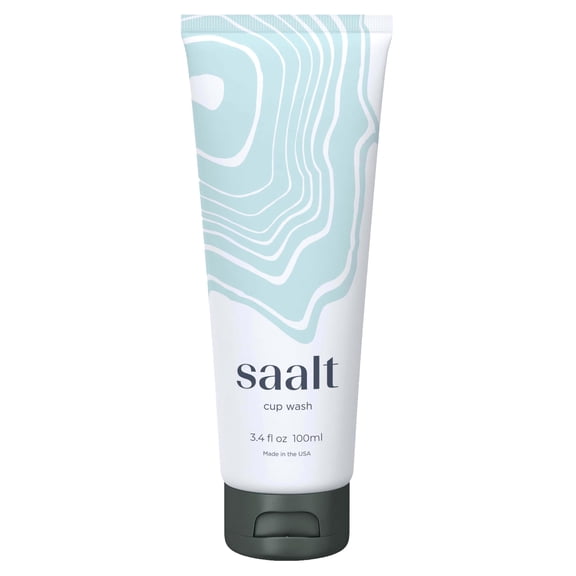Limpiador para copa menstrual Saalt con pH equilibrado y cítricos, 100 ml