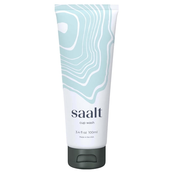 Limpiador para copa menstrual Saalt con pH equilibrado y cítricos, 100 ml