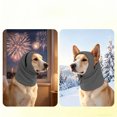 thumbnail image 6 of Pet Calming Hood Scarf for Dogs, Double Layer Warm Fleece Head Cover, Adjustable Drawstring Zipper Closure, Winter Anxiety Relief Neck Wrap for Small Medium Dogs, 6 of 6