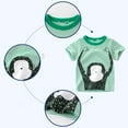 thumbnail image 5 of YTDSCS Kids T-Shirt for Boys Short Sleeve Cotton Soft Summer Casual Active Stripe Cartoon TShirt 1-9T, 5 of 8