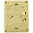 thumbnail image 2 of Wiremold 828R Duplex Cover Plate OBX Brass, 2 of 6