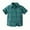 Green, variant on WRKEKC Boys Button Down Shirt Short Sleeve, Boys Summer Casual T-Shirts, Children's Summer Boys Short Sleeve Shirt Middle Small Children's Casual Top