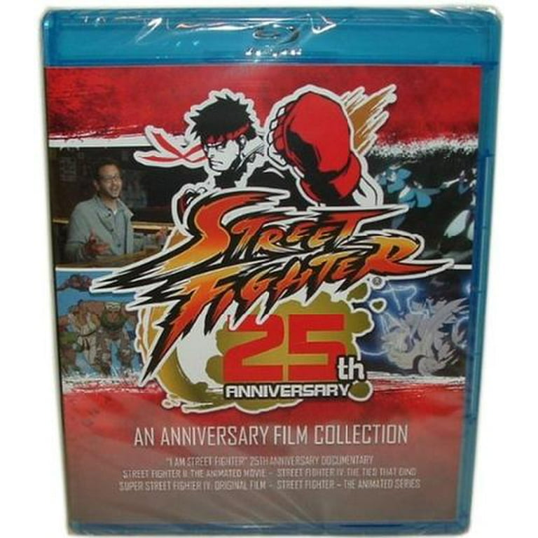 Street Fighter 25th Anniversary Film Collection Blu Ray