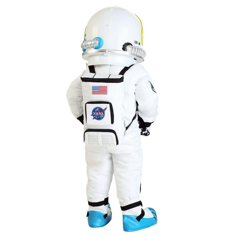 Deluxe Spaceman Costume Kids White Deluxe Spaceman Costume Kids White