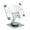 Silver, variant on Drrntien Ergonomic Tablet Holder Adjustable Angle 360 degree Swivels Base Aluminum Stand For 12.9Inch Tablets