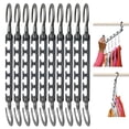 thumbnail image 1 of Wonder Hanger Max Paquete de 10 perchas para ahorrar espacio, ganchos reforzados giratorios 360°, percha en cascada, dormitorio universitario y organizador de armario de almacenamiento, completamente, 1 of 5