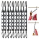 thumbnail image 1 of Wonder Hanger Max Paquete de 10 perchas para ahorrar espacio, ganchos reforzados giratorios 360°, percha en cascada, dormitorio universitario y organizador de armario de almacenamiento, completamente, 1 of 5