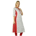 thumbnail image 2 of Bimba Women Printed Tunic 3/4 Sleeve Cotton custom Kurta Kurti Casual Formal Top, 2 of 5