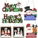 thumbnail image 4 of Cateissary Letrero de puerta de Navidad colgante decorativo ventana de saludo accesorios de dibujos animados regalos de recuerdo de fiesta Kits de decoración para fiestas Tipo 7, 4 of 6
