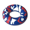 thumbnail image 2 of Koolwaves Americana 46" Patriotic Pattern Swim Ring, 2 of 7