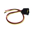 thumbnail image 2 of Fit Ford Lincoln Brake Fluid Level Sensor Connector Pigtail Wire Harness WPT-118, 2 of 7