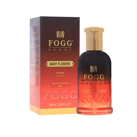 Fogg Scent Many Flowers Eau De Parfum for Women, Long Lasting Floral Fragrance, 100ml (3.4 fl. oz.)