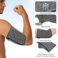 thumbnail image 3 of Funda universal para correr Uxcell con bolsillo con cremallera para teléfonos, caminatas, senderismo, trote, viajes, 3 of 6