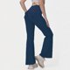 thumbnail image 1 of Leggings acampanados para mujer, pantalones de yoga de cintura alta con bolsillos, mallas de entrenamiento para levantamiento de pesas, gimnasio, correr, atletismo, elasticidad y comodidad., 1 of 5