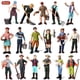 thumbnail image 1 of Farm Model Farmer Female Peasant Animal Breeder Pasture Rancher Shepherd Workers Doll Collectible Figurine Action Figures Toys711 He Qiyong unisex, 1 of 1