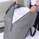 thumbnail image 4 of Bolsas de almacenamiento de ropa de cama con cremallera, organizadores de tela de gran capacidad para ropa, edredones, colchas y mudanzas., 4 of 5