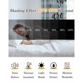 thumbnail image 5 of Sunflower Blackout Curtains, Light Blocking Print Window Curtains, Blue Plaid Farmhouse You Are My Sunshine Thermal Insulated Window Drapes for Living Room Kitchen Cafe 2 Panels, 104"W x 52"L, 5 of 9