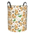 thumbnail image 2 of Daiia Cute Puppy Round Laundry Basket with Handles Thickened Waterproof Circular hamper,Dirty Clothes Storage Basket for Bedroom,Bathroom,College Dorm-Small, 2 of 8