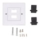 thumbnail image 3 of Acoplador de extensión de interfaz multimedia HD salida de placa de pared de video blanca de 34 x 34 pulgadas para cine en casa, 3 of 8