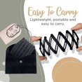 thumbnail image 3 of Bandas Para El Cabello Diademas Retráctiles Vintage Cross Vintage Geometric Retractable Hair Loops Para Mujeres Niñas Monstrate CE007446-02, 3 of 6