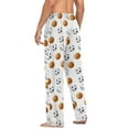 thumbnail image 7 of joogoo Men's Pajama Pants Basketball Football Baseball Soft Long Sleep Lounge Pjs Bottoms 2XL, 7 of 7