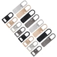 thumbnail image 4 of Remplacement de Languette de Tirette de Fermeture Éclair 16 Pcs Languette de Tirette de Fermeture Éclair à Ressort Poignée d'Extension de Fermeture Éclair en Métal Qualité Inégalée, 4 of 8