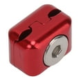 thumbnail image 3 of Rest Cable Clamp Buckle, Exquisite Polishing Compound Bow Metal Cable Fastener Clip Improve Accuracy Adjustment Knob With 2 Hoses For Archery Black,Red, 3 of 8