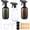 Amber/Green/Clear, variant on Armscye 3 Pack Amber Spray Bottles Empty, 16.9 Oz Plastic Spray Bottle for Cleaning, Adjustable Nozzle Squirt Bottle for Plants Hair, Refillable Spray Container with Free Measuring Cup and Stickers